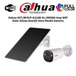 Dahua KIT/BF4CP-0210B-XL/M0508 4mp Wifi Solar Güneş Enerjili Gece Renkli Kamera